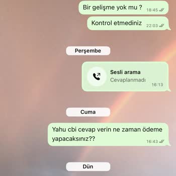 Ödeme Gecikmesi Nedeniyle Yaşanan Mağduriyet Ve Belirsizlikten Dolayı Çözüm Bekliyorum