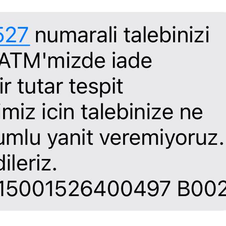 Akbank ATM QR İşlemiyle Yatırılan Paranın Eksik Yatması