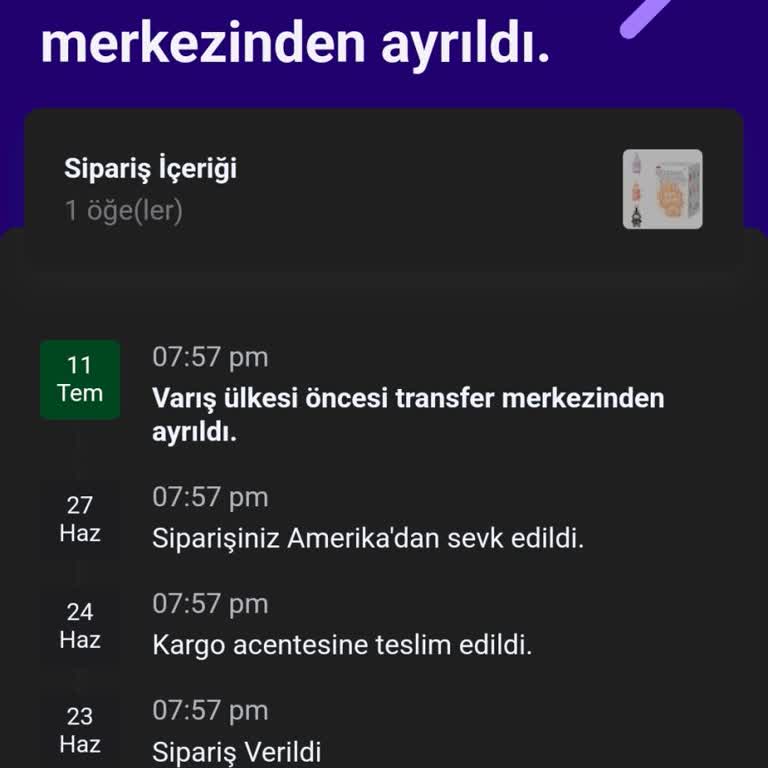 Sipariş Edilen Ürün Teslim Edilmedi Ücret İadesi Talep Ediyorum