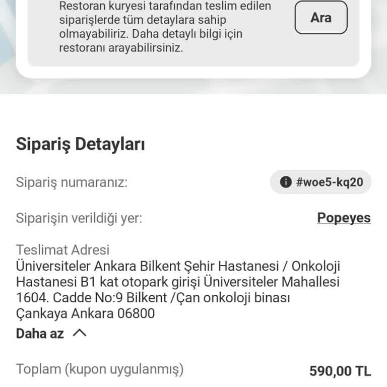 Teslim Edilmeyen Siparişe Sessizlik Ve Mağduriyet