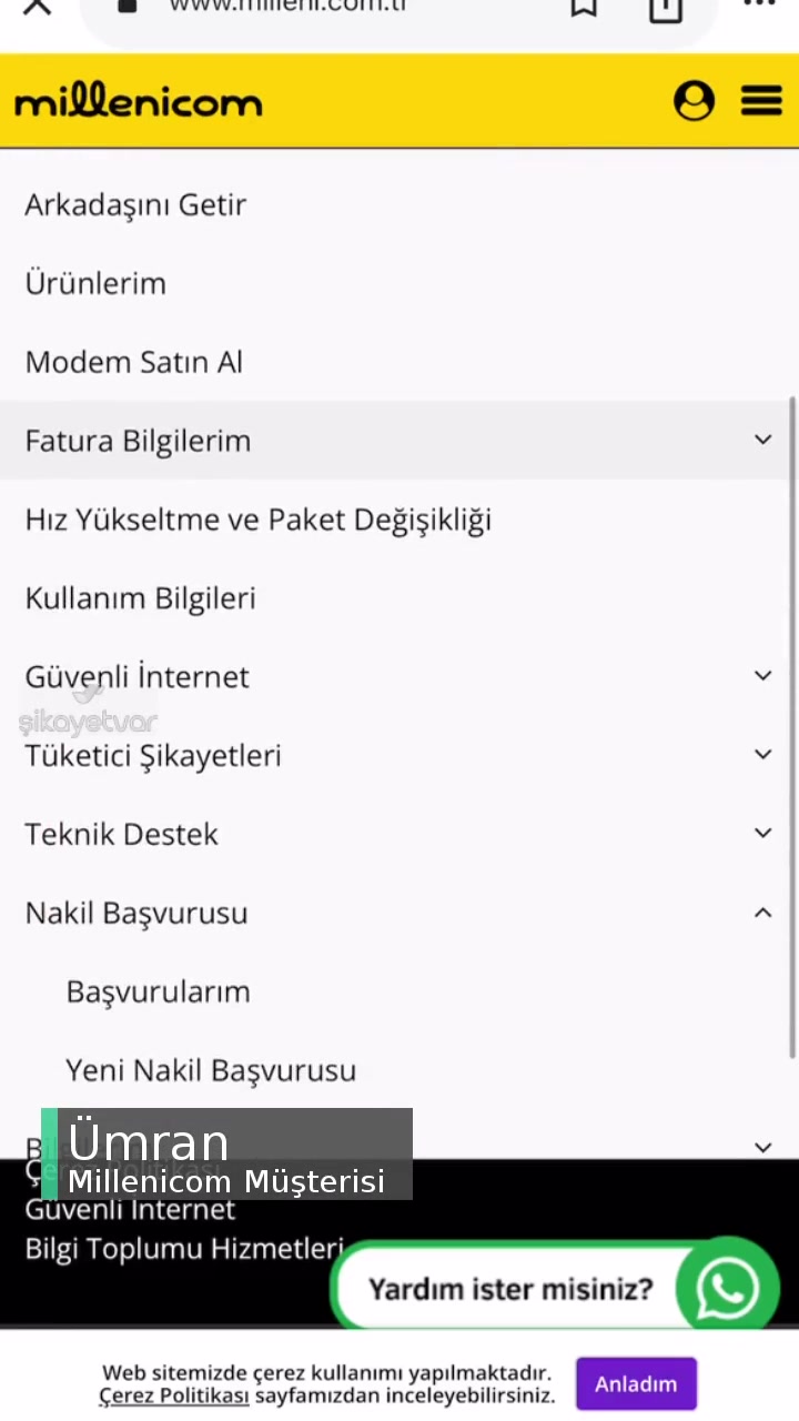 Millenicom Abonelik İptali İçin Muhatap Bulamıyorum videonun kapak resmi