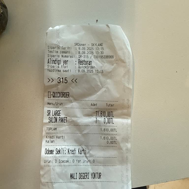 Siparişim 1,5 Saatte Teslim Edilmedi, Personel İlgisizdi!