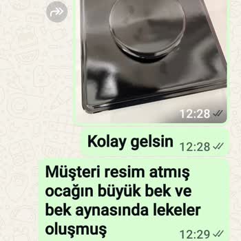 Kullanılmamış Ocakta Leke Sorunu Ve Müşteri Hatası Gerekçesiyle Mağduriyet