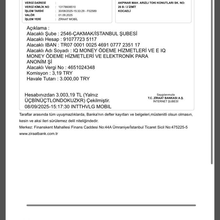 Yanlış Hesaba Gönderilen Para 10 Gündür İade Edilmedi Mağduriyetim Sürüyor