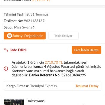 Yanlış Kargo Nedeniyle İadem Yapılmıyor, Mağdur Ediliyorum