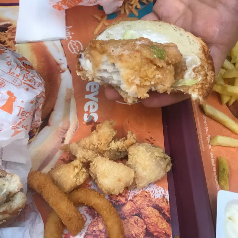 Popeyes'ta Standartların Altında Ürün Boyutu Ve İçeriği Hayal Kırıklığı Yarattı