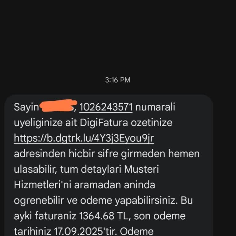 İptal Edilen Digiturk Üyeliğine Haksız Fatura Çıkarılması Ve Yanlış Yönlendirme