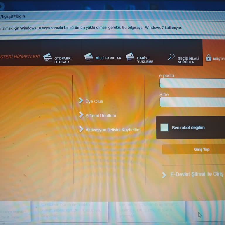 PTT HGS Sistemine Giriş Yapılamıyor, Müşteri Hizmetlerinden Yanıt Alınamıyor