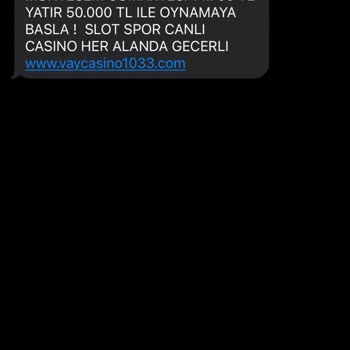 Bilgim Dışında Vaycasino'dan Sürekli SMS Ve Arama Alıyorum, Numaramın Silinmesini İstiyorum