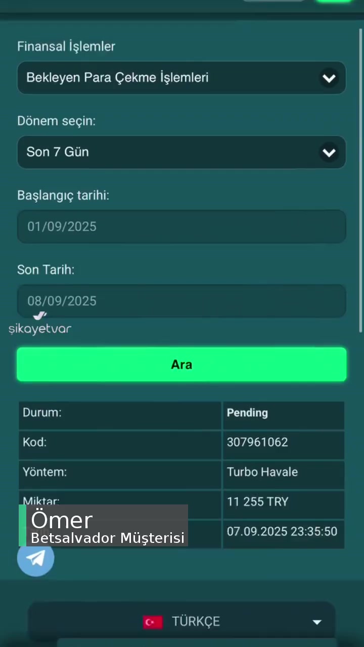 Betsalvador Paramı Yatırmıyor 24 Saat Oldu videonun kapak resmi