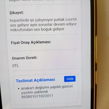 Yeni Alınan Realme C61 Telefonda Sürekli Arıza Ve Yetersiz Servis Deneyimi
