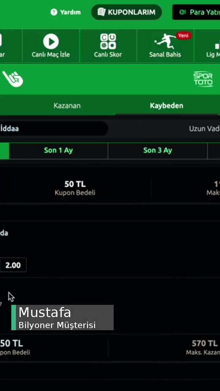 Bilyoner Tutan Kupon Nasıl Tutmuyor? videonun kapak resmi