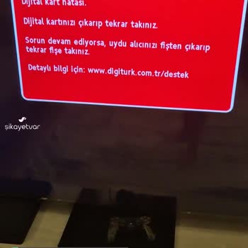 Digiturk Digital Kart Ve Ses Hatası