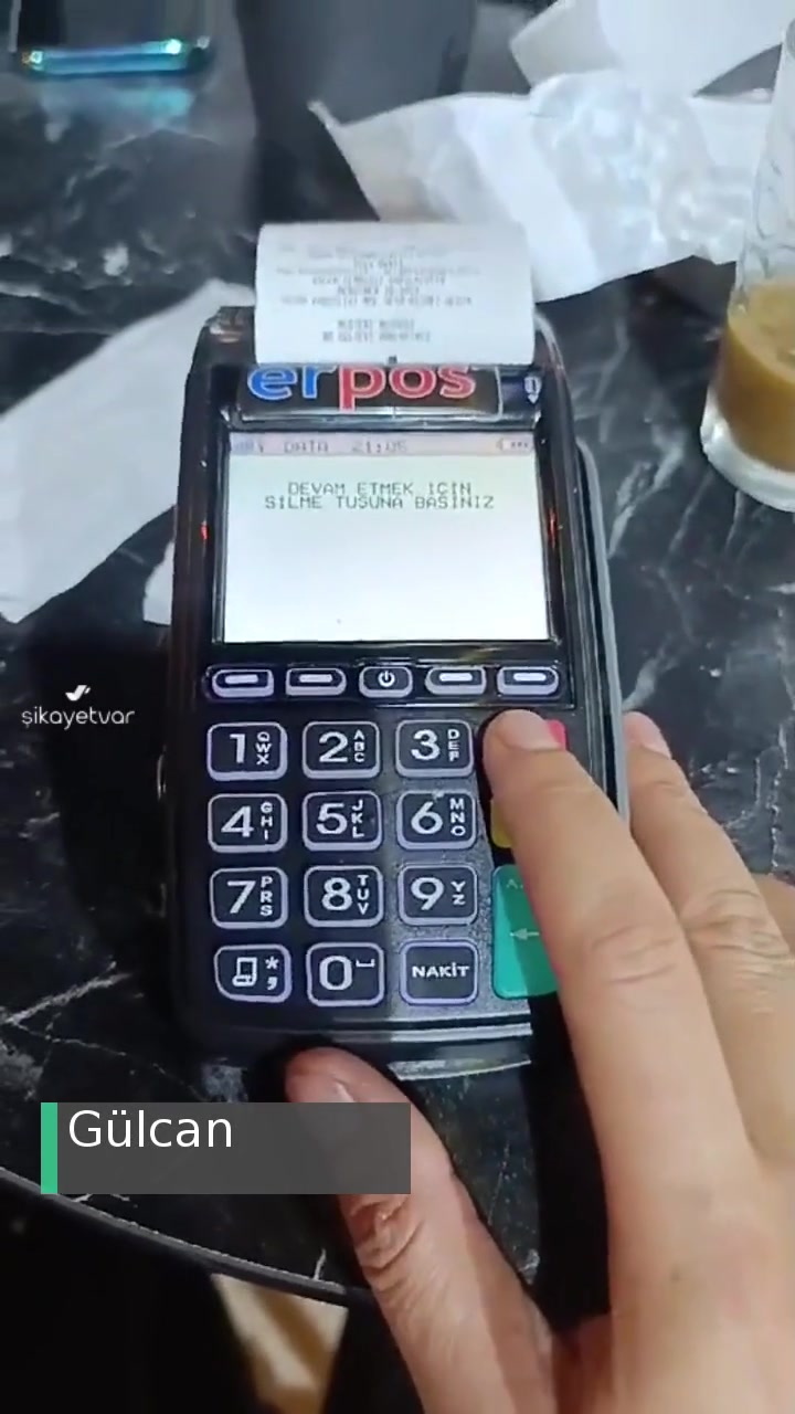 Baş Belası Pos Cihazı Hugin T300 Model videonun kapak resmi
