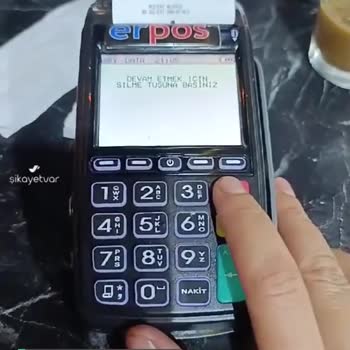 Baş Belası Pos Cihazı Hugin T300 Model