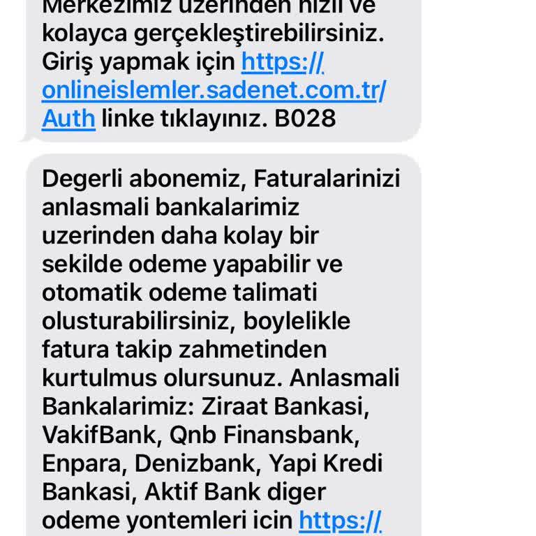 Sadenet İnternet İptal Başvuruma Dönüş Yapılmıyor Müşteri Hizmetlerine Ulaşamıyorum