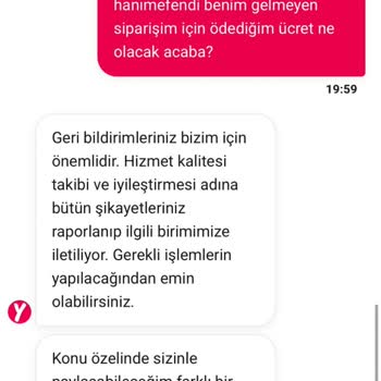 Siparişim Teslim Edilmedi Param İade Edilmiyor