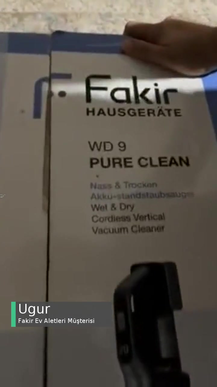 Fakir Wd9 Pure Clean Islak Kuru Dikey Şarjlı Süpürge Şarj Sorunu! videonun kapak resmi