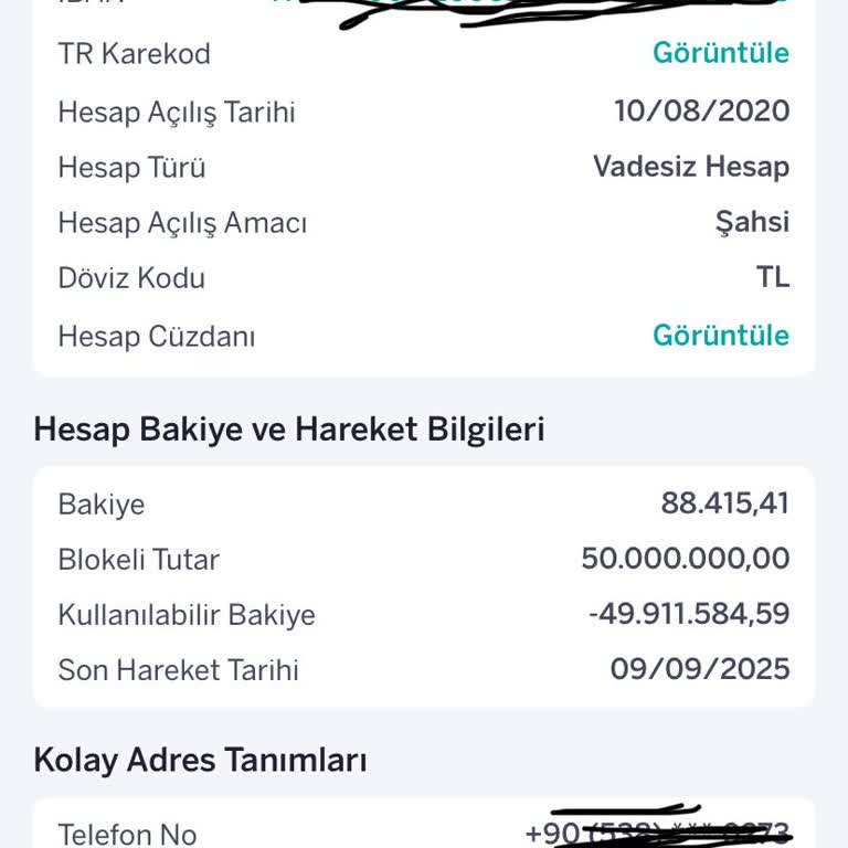 Hesabıma Sebepsiz Ve Yüksek Tutarla Bloke Kondu, Açıklama Yapılmıyor