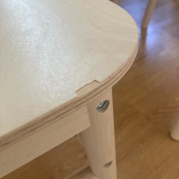 IKEA Rönninge Sandalyede Kısa Sürede Kaplama Soyulması Ve Garanti Reddi