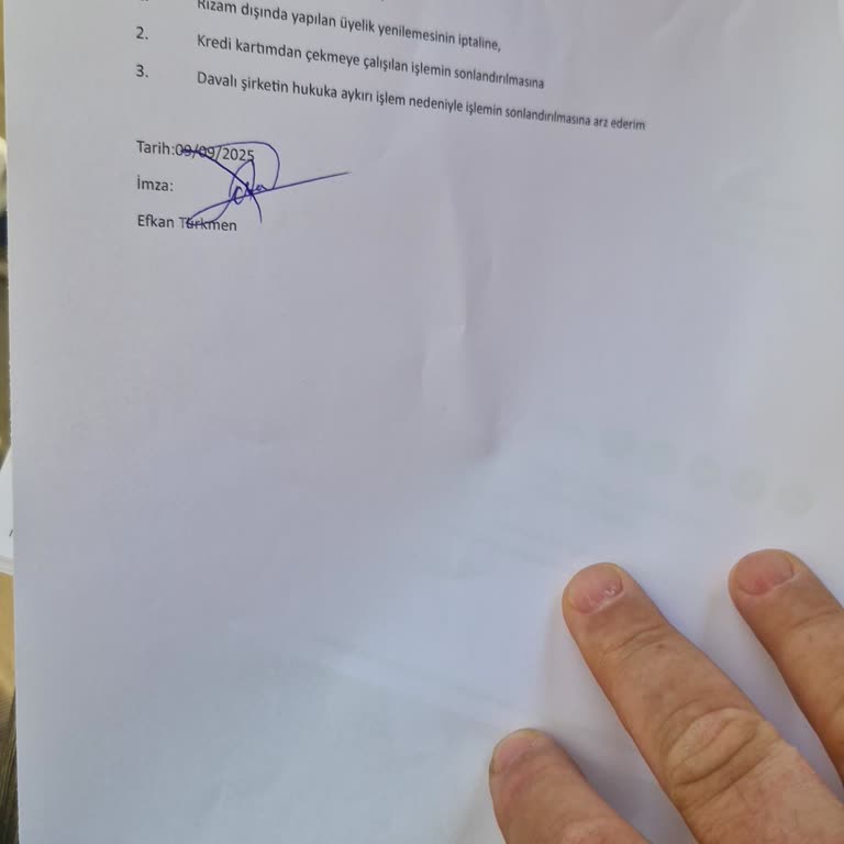 Üyelik İptali Talebim Reddedildi, Haksız Ödeme Ve İcra Baskısı