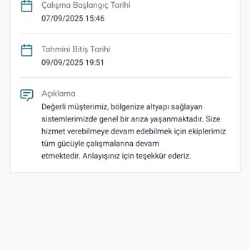 Türk Telekom Fiber İnternette Uzayan Bölgesel Arıza Ve Yetersiz Bilgilendirme Nedeniyle Mağduriyet