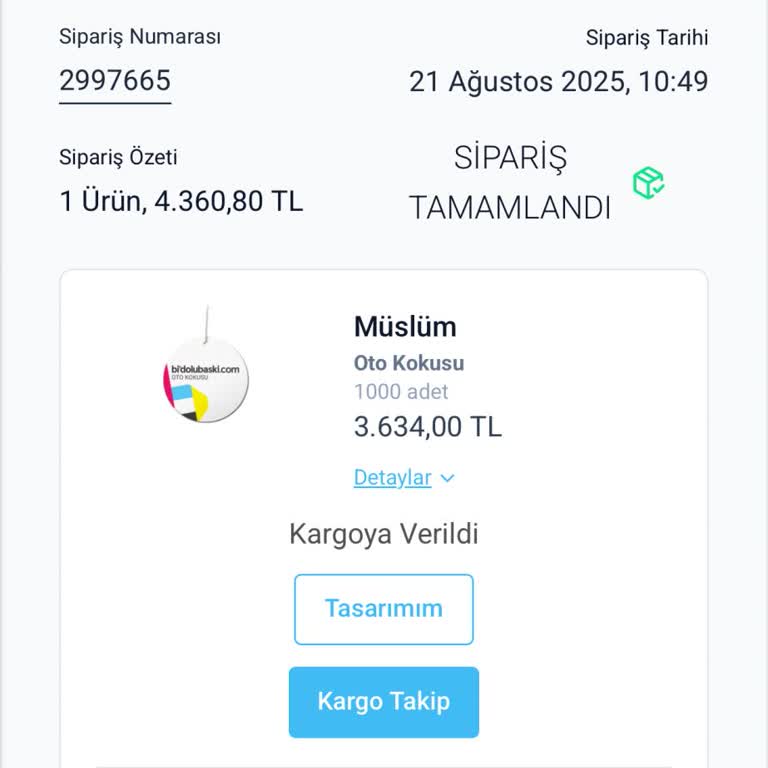 Siparişim Zamanında Teslim Edilmedi, Maddi Zarara Uğruyorum