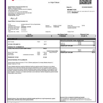 Digiturk Taahhütlü Fiyat Yerine Yüksek Fatura Şoku Yaşadım