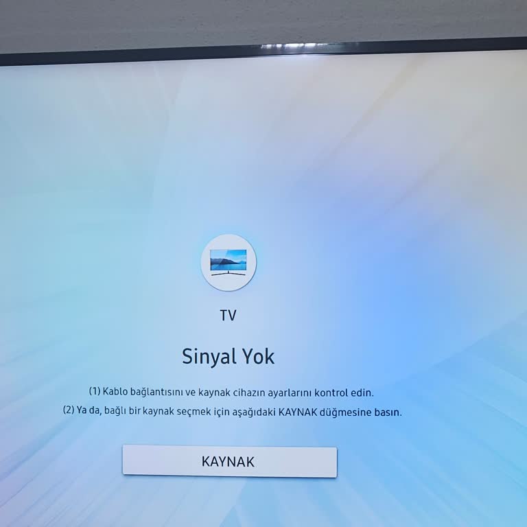 Samsung Televizyonda Uydu Otomatik Astra'ya Geçiyor Ve Sinyal Yok Sorunu