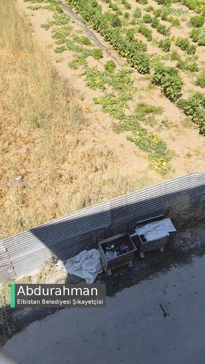 Elbistan Belediyesi Çöp Konteyneri Toplanmıyor videonun kapak resmi