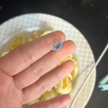 Barilla Makarnada Mavi Hamur Parçası Sorunu