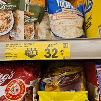 Etiket Fiyatı İle Kasadaki Tutar Farklı Çıktı Ürünü Alamadım