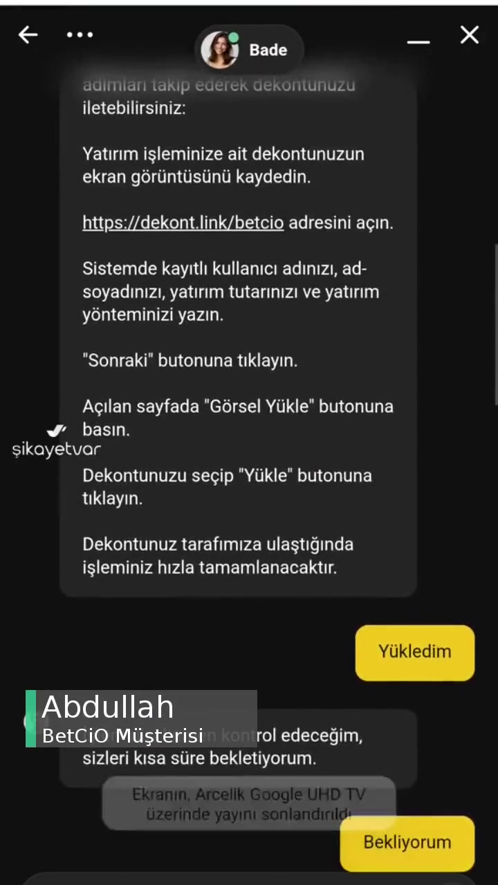 Betcio Para Yatırdım, Param Hesaba Düşmedi! videonun kapak resmi
