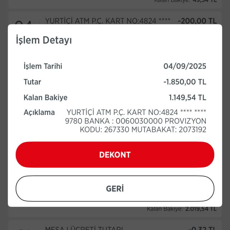 PTT ATM'sinde Para Çekme Sorunu Ve İade Edilmeyen Tutar