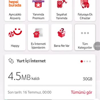 Vodafone Aşım Yapmadım Ama Aşım Ücreti Aldılar!