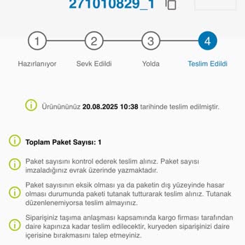Yanlış Ürün Gönderimi Sonrası İade Sürecinde Belirsizlik Ve İletişim Sorunu Yaşadım