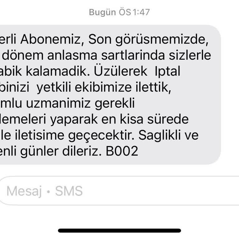 Abonelik İptali Sürecinde Yaşanan Gecikme Ve Mağduriyet