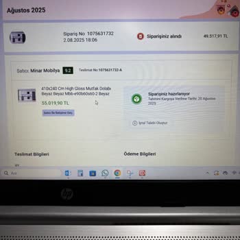 Koçtaş'tan Satın Aldığım Mutfak Dolabı Teslim Edilmedi, Bilgilendirme Yapılmadı