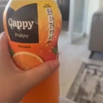 Cappy Portakallı İçecek Plastik Kokuyor!