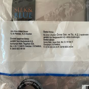 A101 Ürün Ambalajı İle İçeriği Farklı Boxer Mağduriyeti