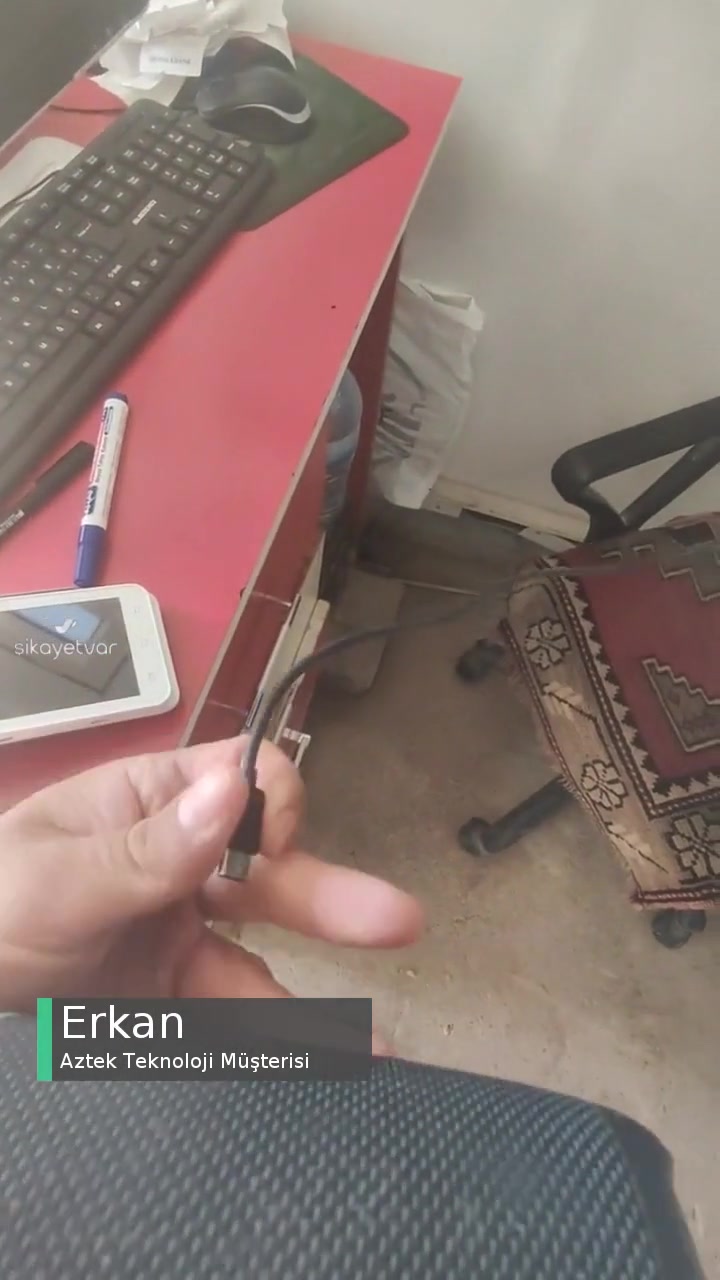 Aztek Teknoloji Firmasının Dönüş Yapmaması Ve Hatasını Görmemesi videonun kapak resmi
