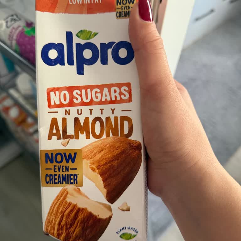 Alpro Şekersiz Badem Sütü Orijinaline Uygun Değil Ve Tadı Farklı