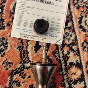 Garanti Kapsamındaki Blender Parçası Kırıldı Ve Paslandı, Ücretsiz Değişim İstiyorum