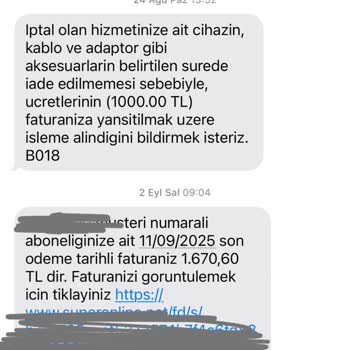 Eksik Bilgilendirme Ve Haksız Cihaz Ücreti Mağduriyeti