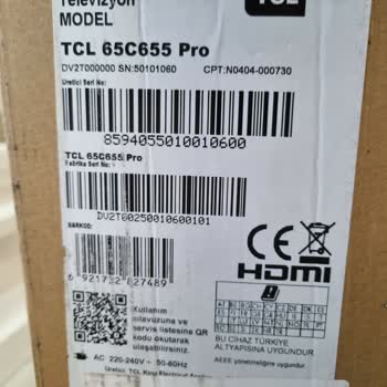 Kırık Gelen Televizyonun Değişimi Reddedildi