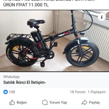 Sahte Linkle Bisiklet Satışı Mağduriyeti