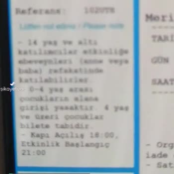 Biletix Manifest Konseri Bilet İadesi