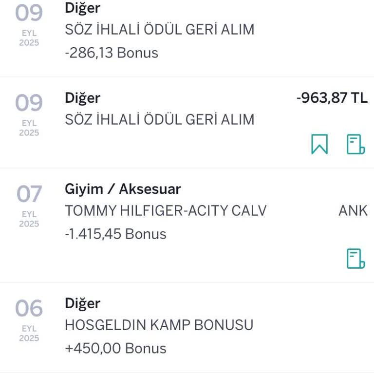 Kredi Kartı Bonuslarım Gerekçesiz Şekilde Geri Alındı Ve Borçlandırıldım