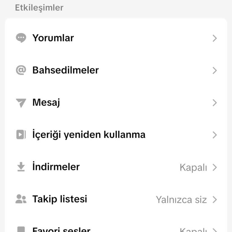 TIKTOK VIDEO GIZLILIK AYARLAR visual data 8