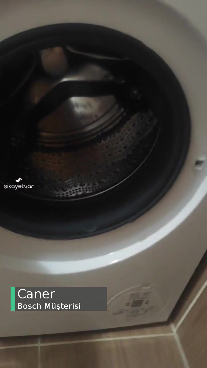 Bosch Çamaşır Makinesi Lastik Kopma Hatası videonun kapak resmi